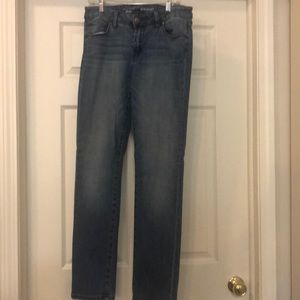 Comfortable straight leg jeans